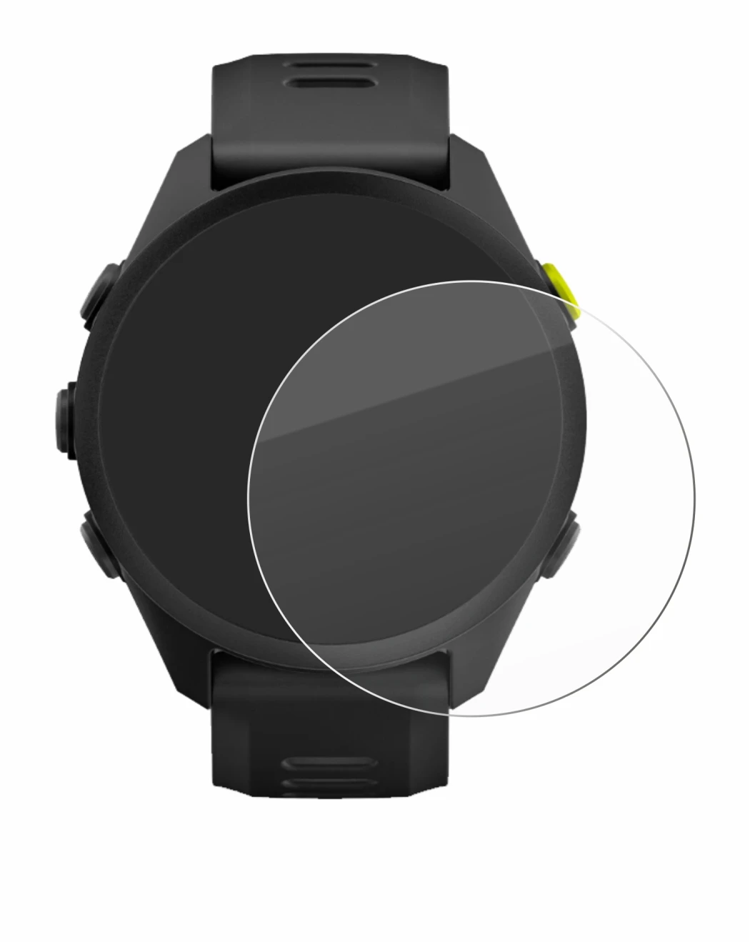 Image of the device Garmin Forerunner 70 with a wide variety of screen protectors.