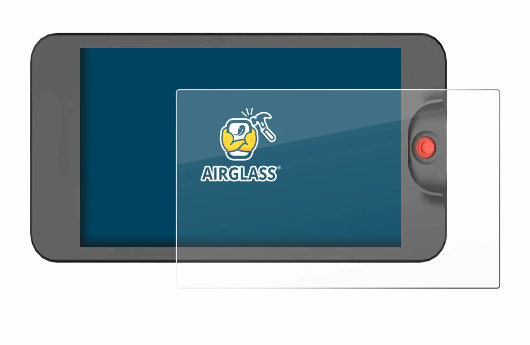 Image of the device Osee T5 Plus with a wide variety of screen protectors.