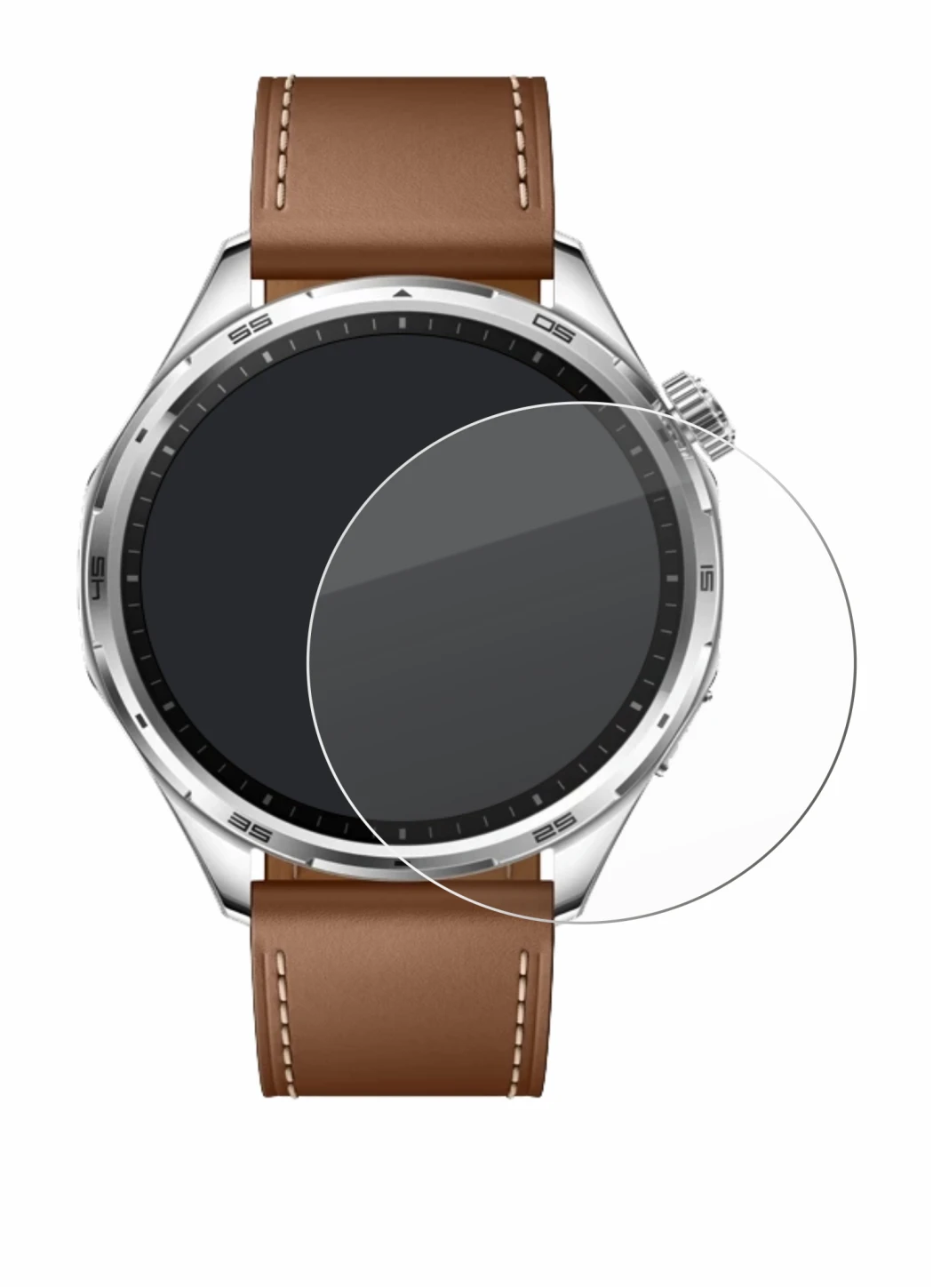Image of the device Honor Watch 6 with a wide variety of screen protectors.