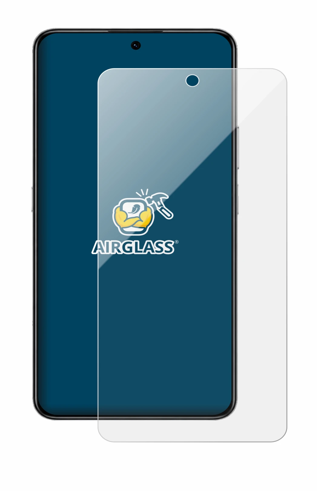 Image of the device Honor X8d with a wide variety of screen protectors.