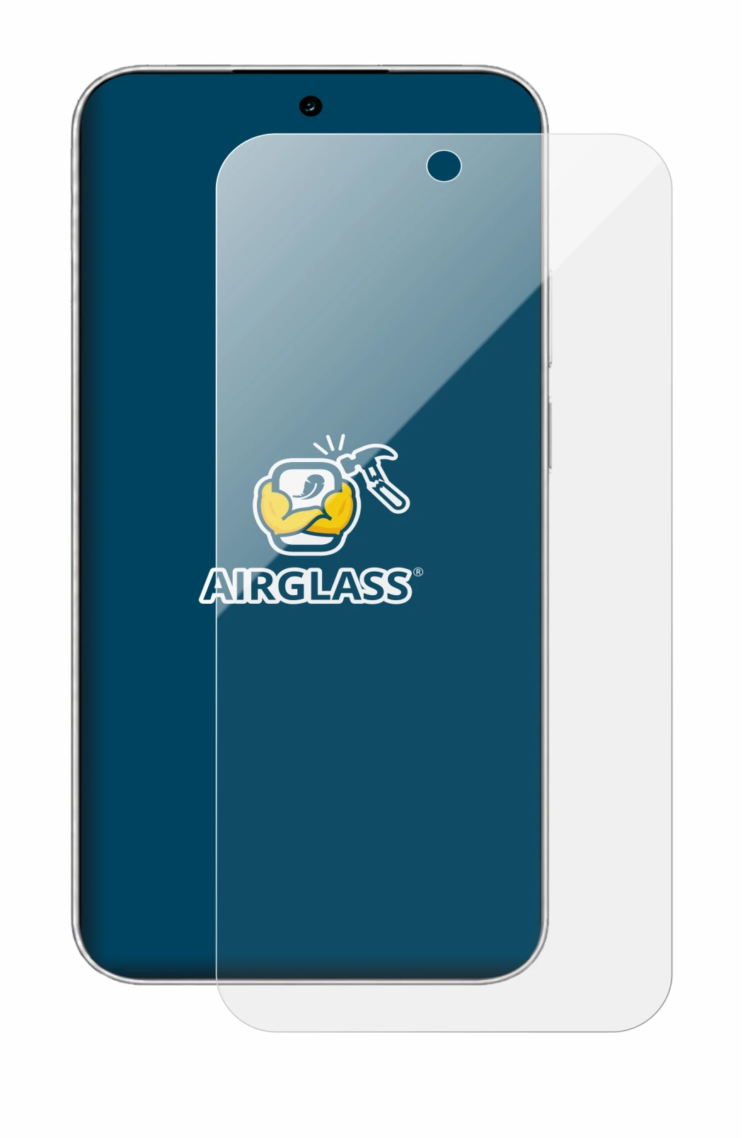 Image of the device Huawei Nova 16 with a wide variety of screen protectors.
