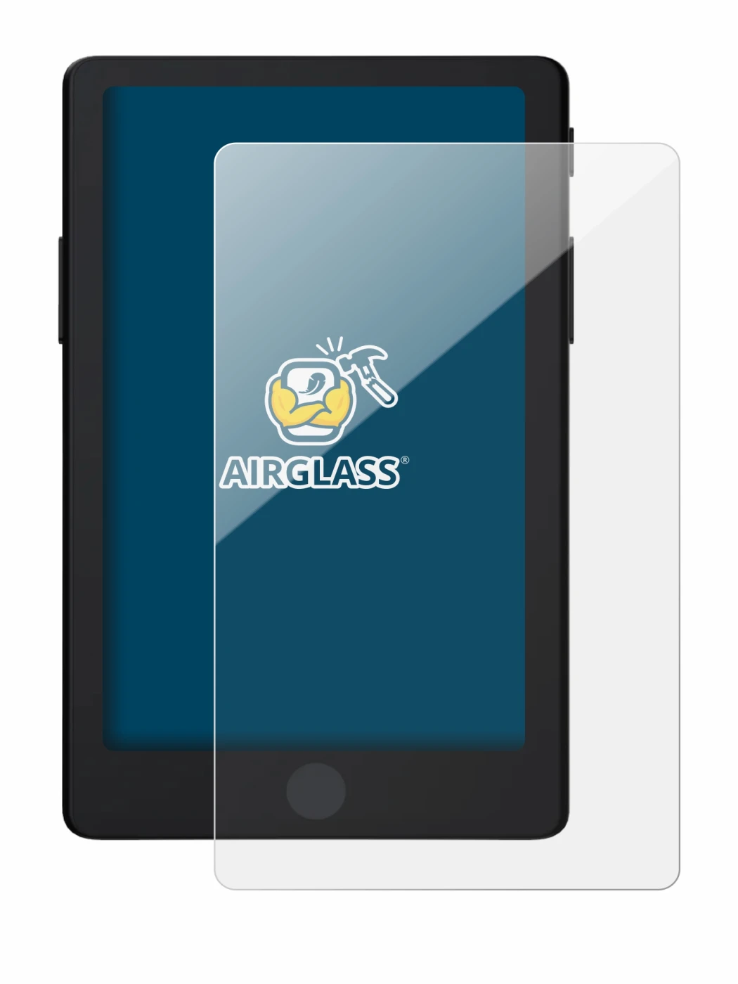 Image of the device Xteink X4 Pro with a wide variety of screen protectors.