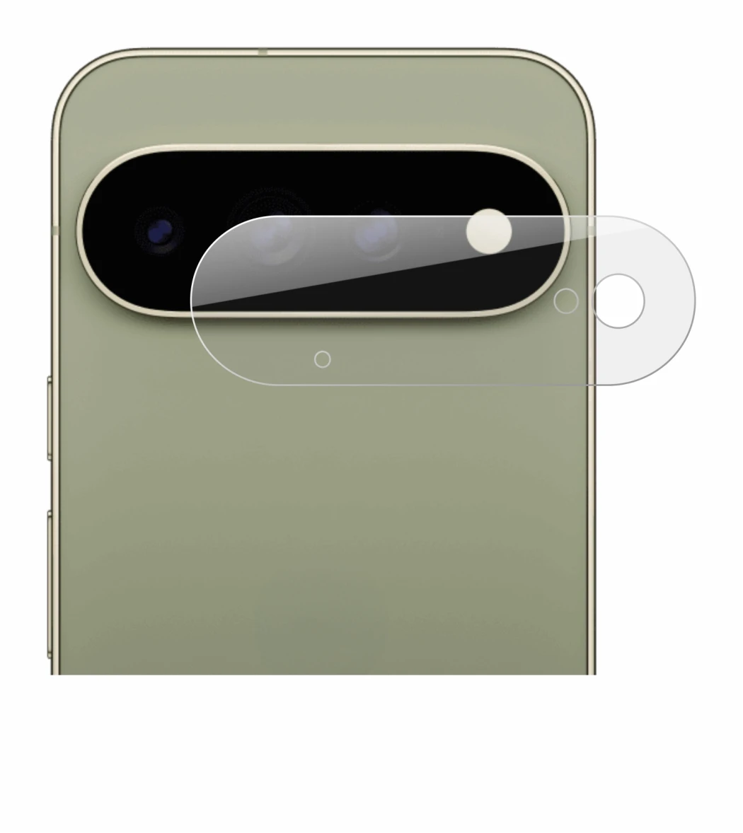 Image of the device Google Pixel 11 Pro XL (ONLY Camera Lens) with a wide variety of screen protectors.