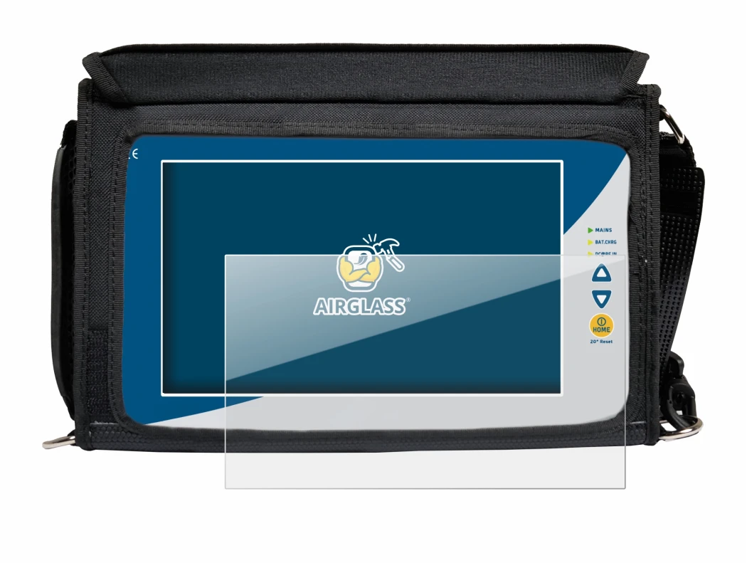 Image of the device Rover EXA 9 with a wide variety of screen protectors.