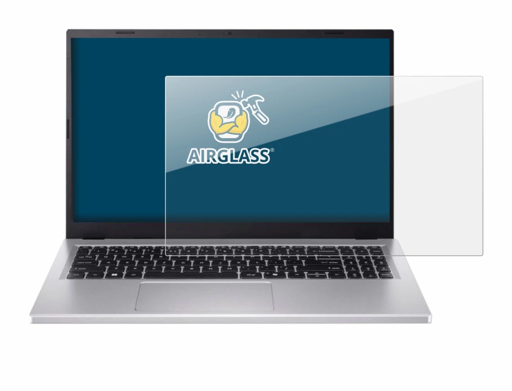 Image of the device Acer Extensa 15 with a wide variety of screen protectors.