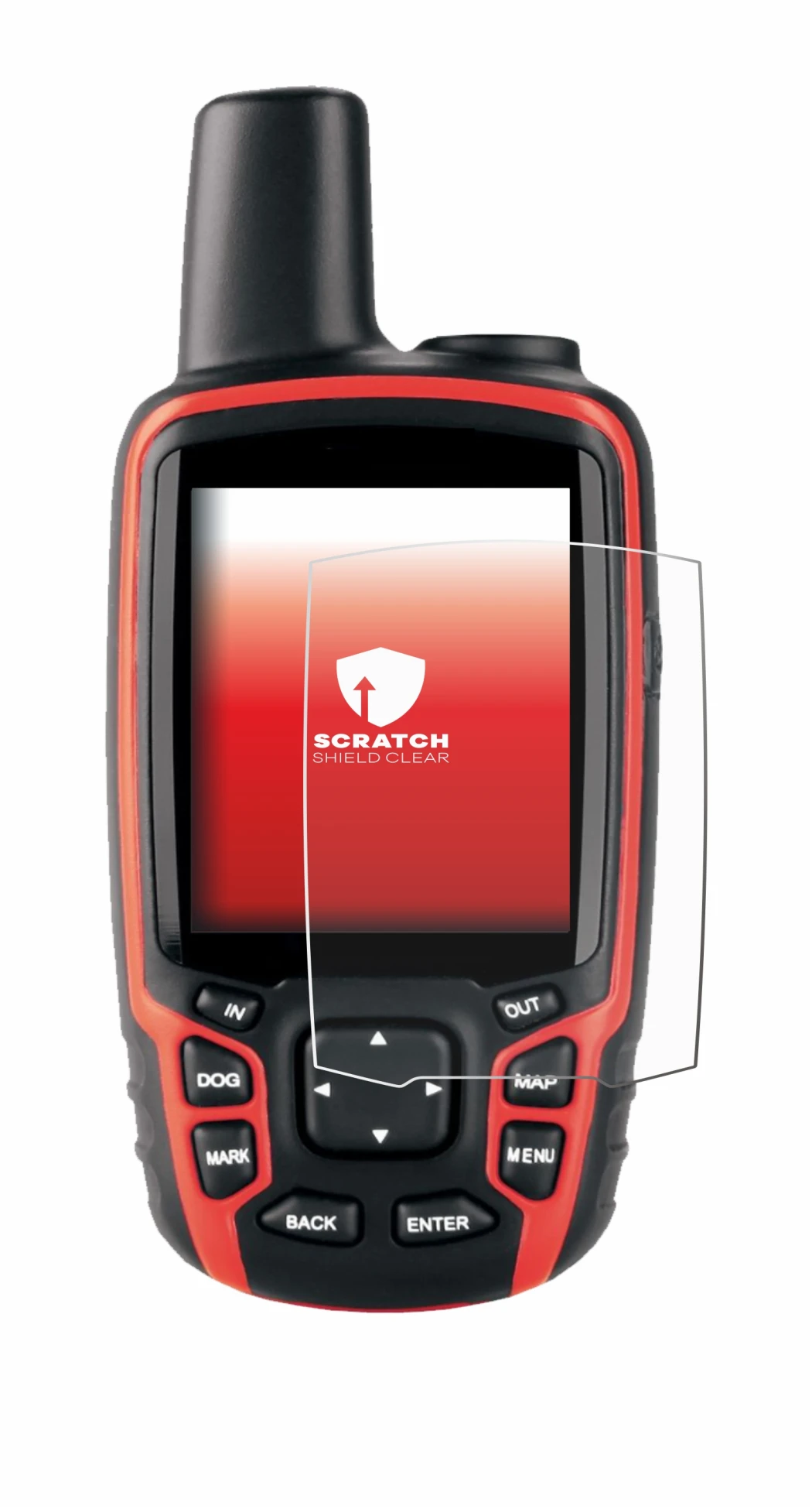 Image of the device Garmin Astro 320 with a wide variety of screen protectors.