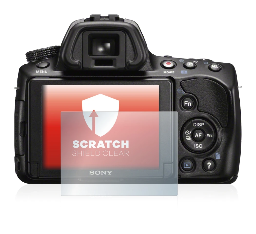 Image of the device Sony Alpha 37 (SLT-A37) with a wide variety of screen protectors.