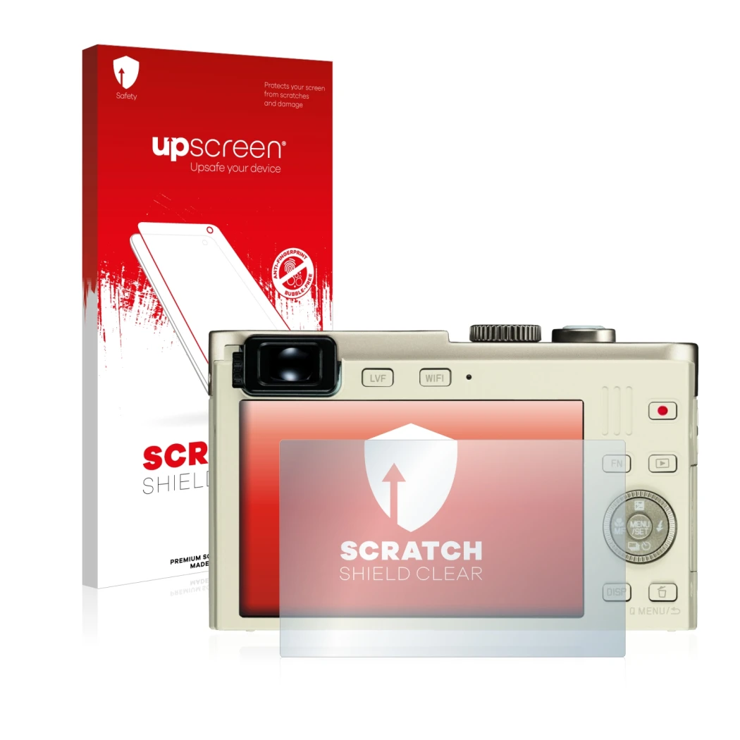 Front side of a product packaging with the brand logo upscreen. Next to it is the device Leica C (Typ 112) shown with the corr