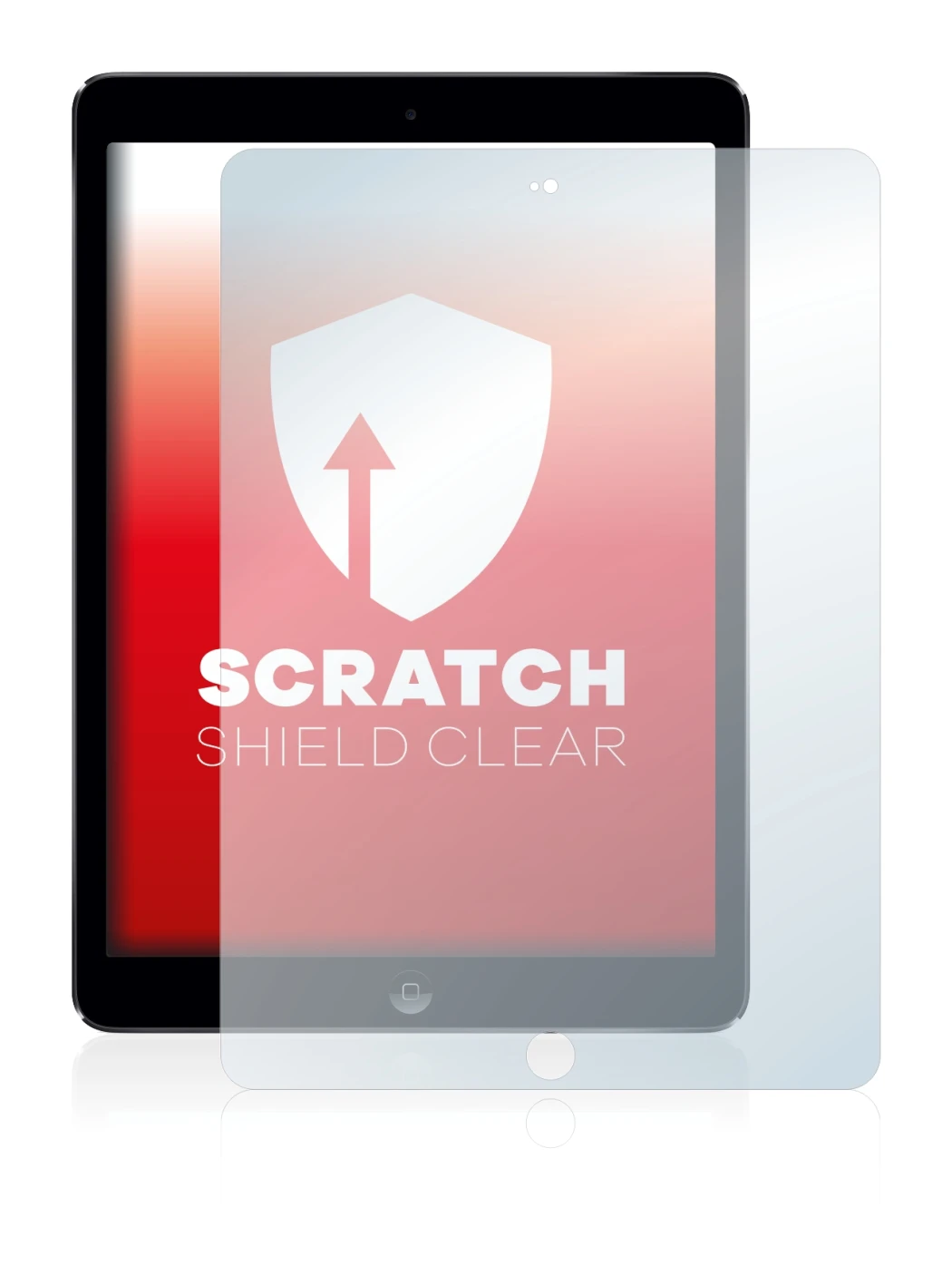 Image of the device Apple iPad Air 2013 with a wide variety of screen protectors.