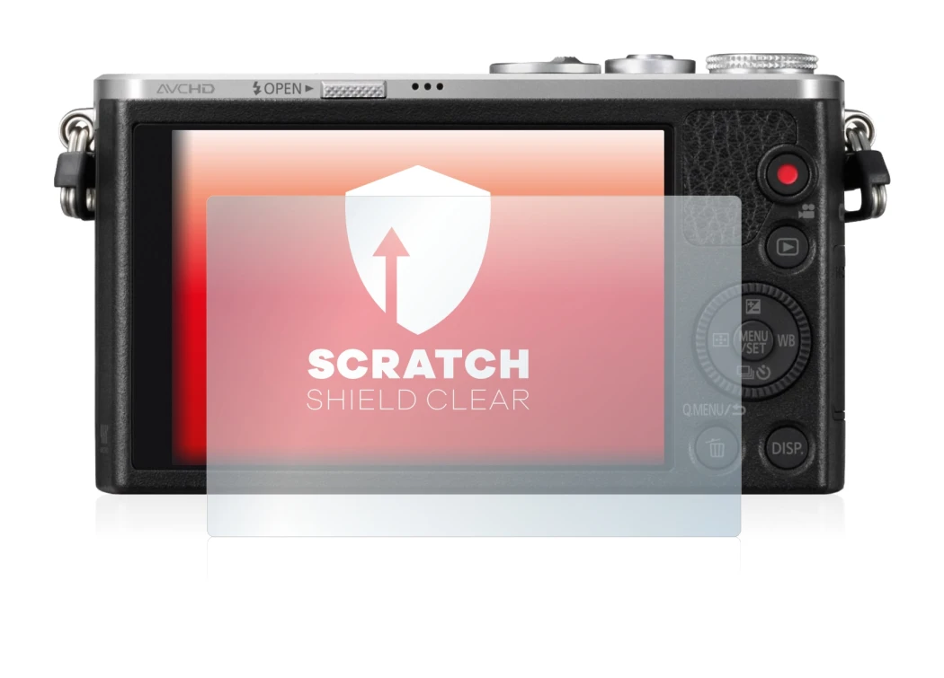 Image of the device Panasonic Lumix DMC-GM1 with a wide variety of screen protectors.