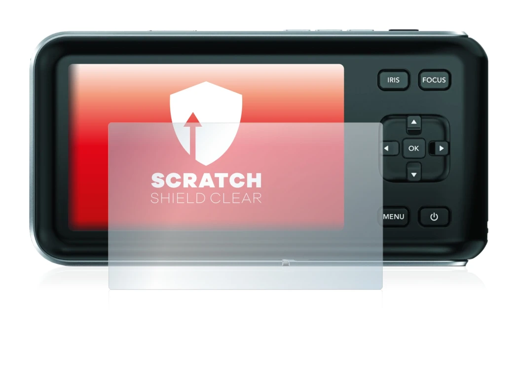 Image of the device Blackmagic Pocket Cinema Camera with a wide variety of screen protectors.