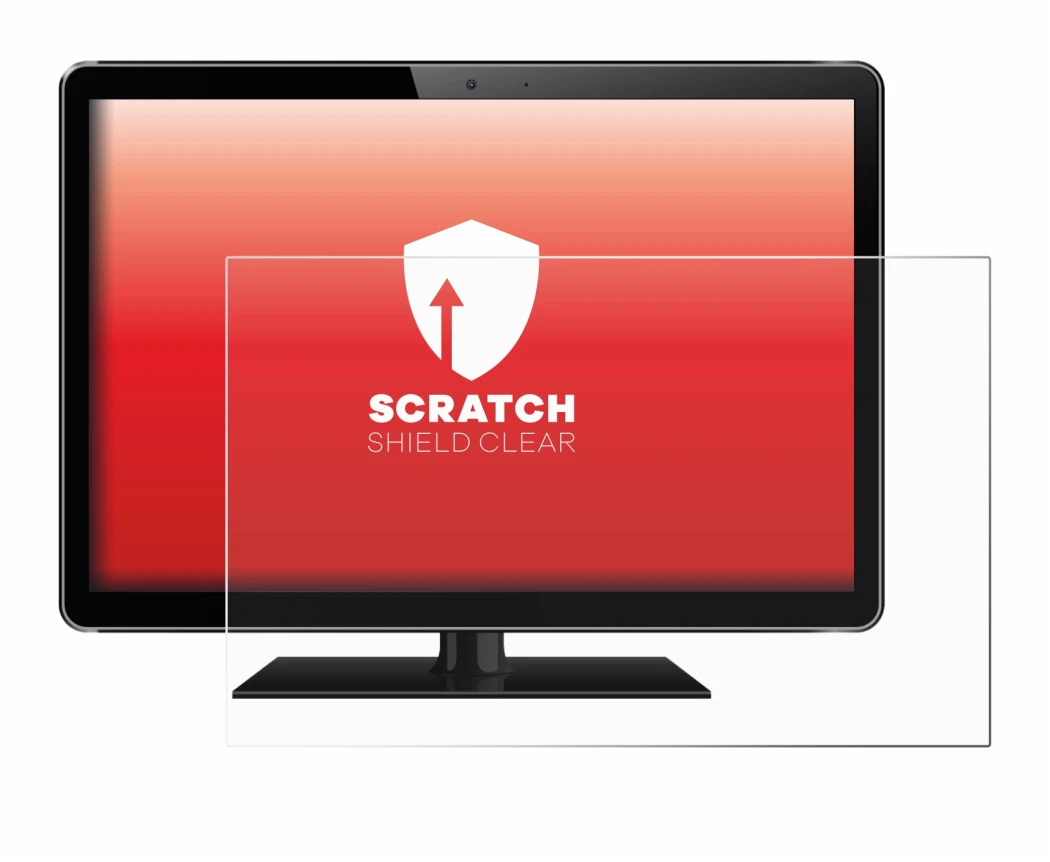 Image of the device with a wide variety of screen protectors.