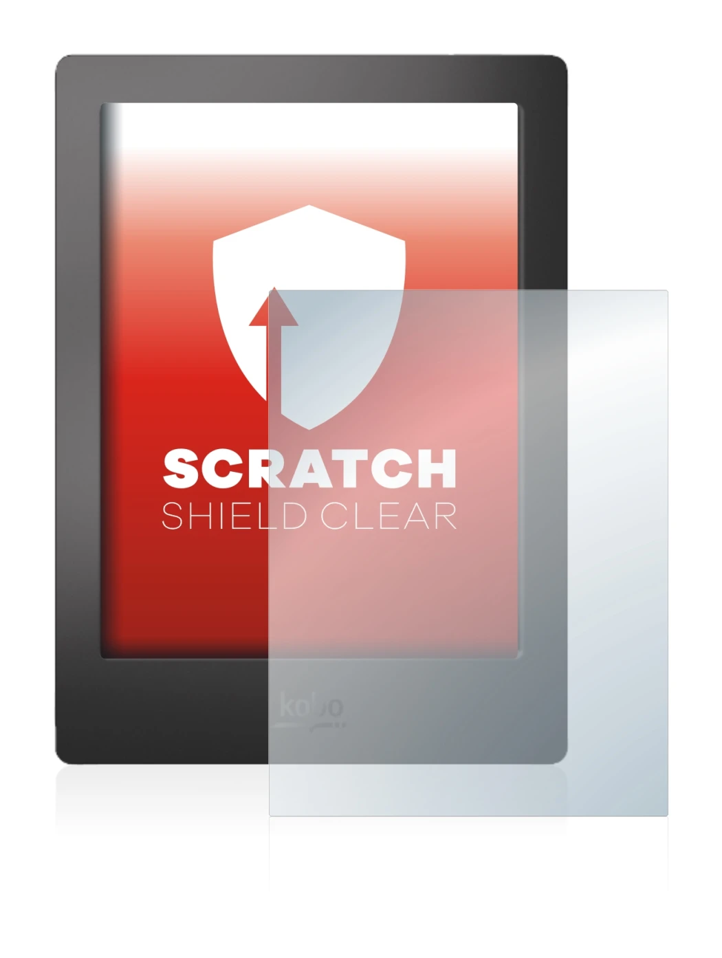Image of the device Kobo Aura H2O with a wide variety of screen protectors.