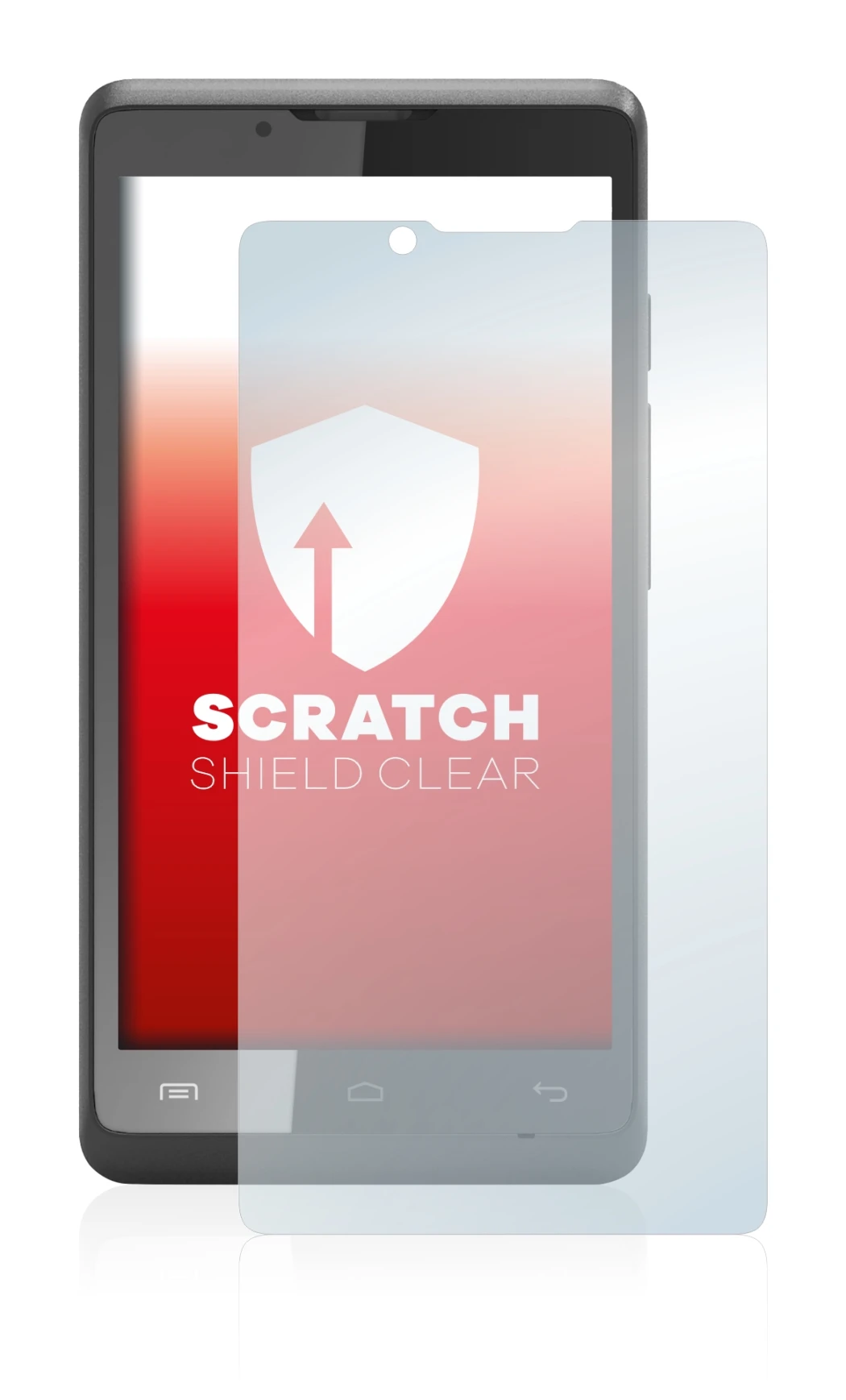 Image of the device Archos 40c Titanium with a wide variety of screen protectors.
