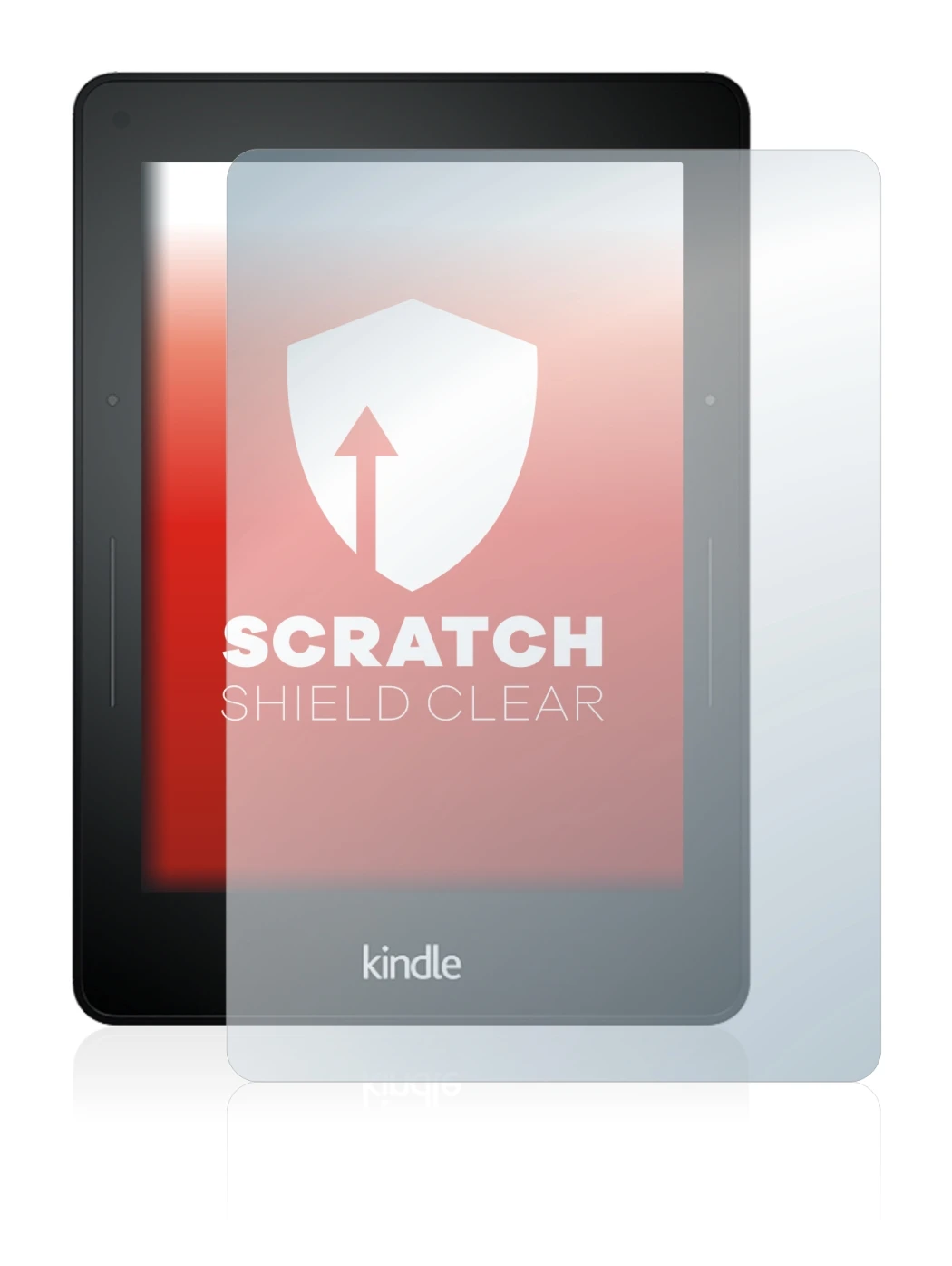 Image of the device Amazon Kindle Voyage with a wide variety of screen protectors.