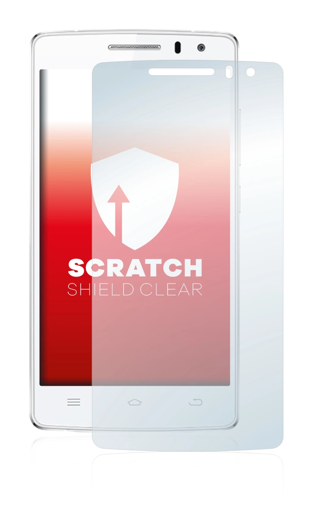 Image of the device THL 2015 with a wide variety of screen protectors.