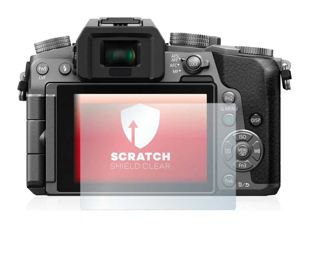 Image of the device Panasonic Lumix DMC-G70 with a wide variety of screen protectors.