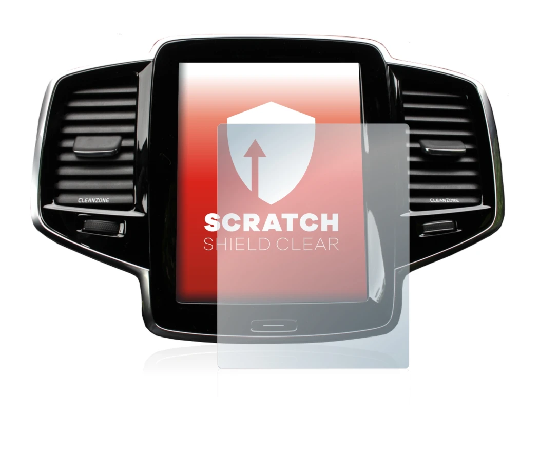 Image of the device Volvo XC90 Senus 2015-2017 with a wide variety of screen protectors.