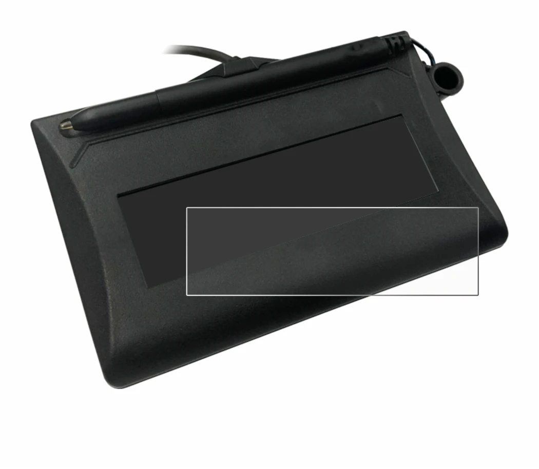 Image of the device Topaz T-LBK460-HSB-R with a wide variety of screen protectors.