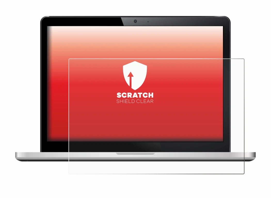 Image of the device with a wide variety of screen protectors.