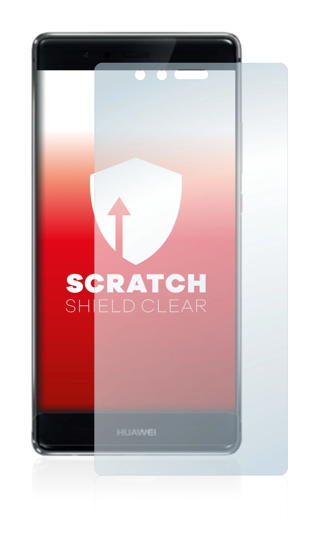 Image of the device Huawei P9 Plus with a wide variety of screen protectors.