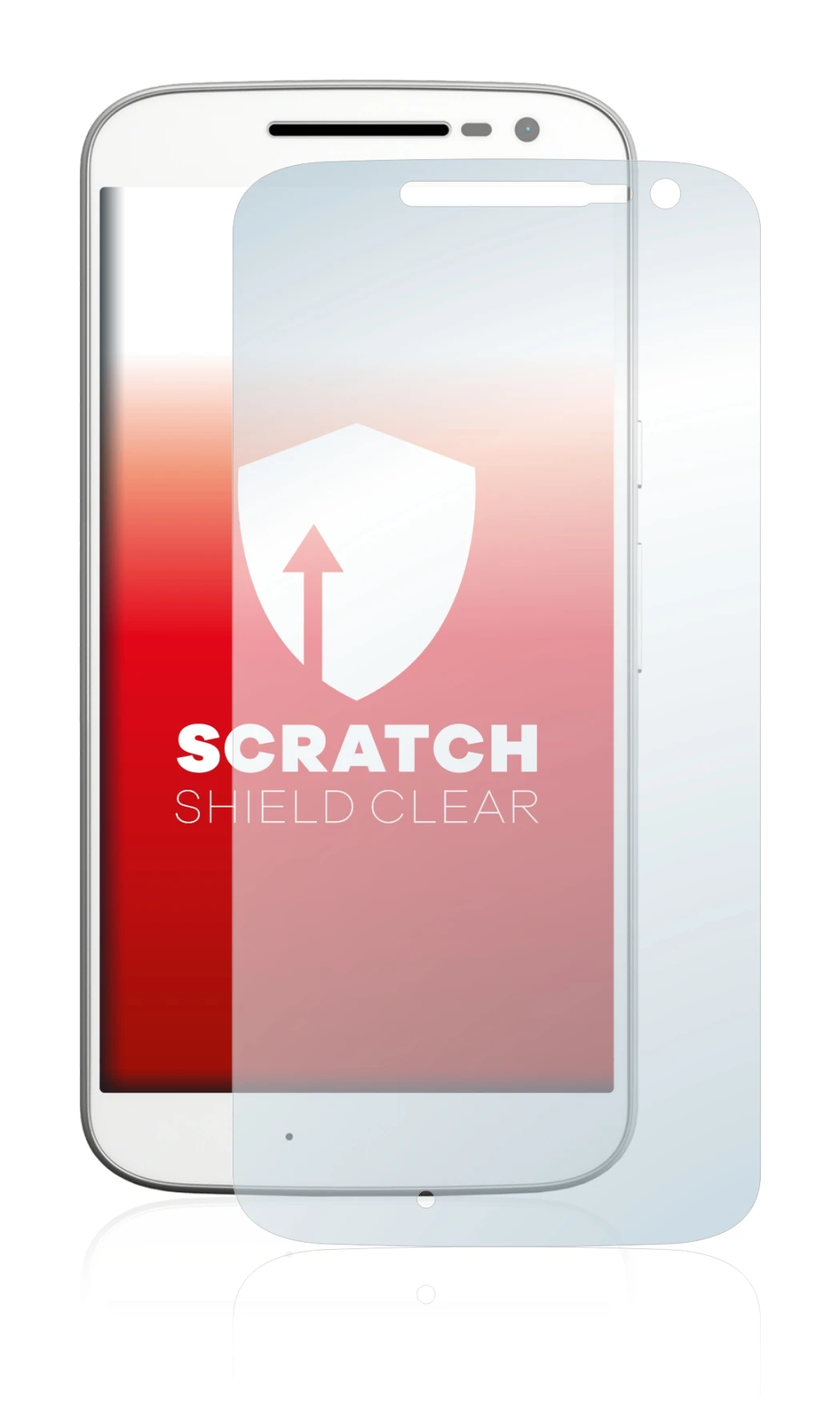Image of the device Motorola Moto G4 with a wide variety of screen protectors.