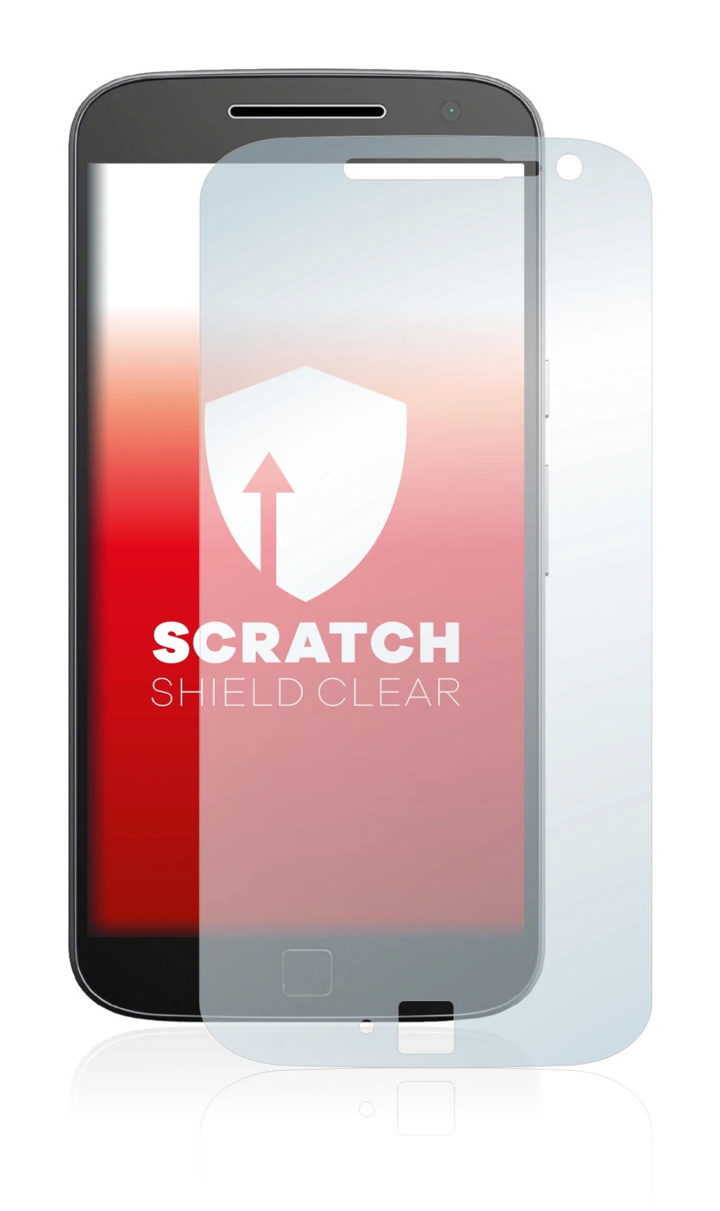 Image of the device Motorola Moto G4 Plus with a wide variety of screen protectors.