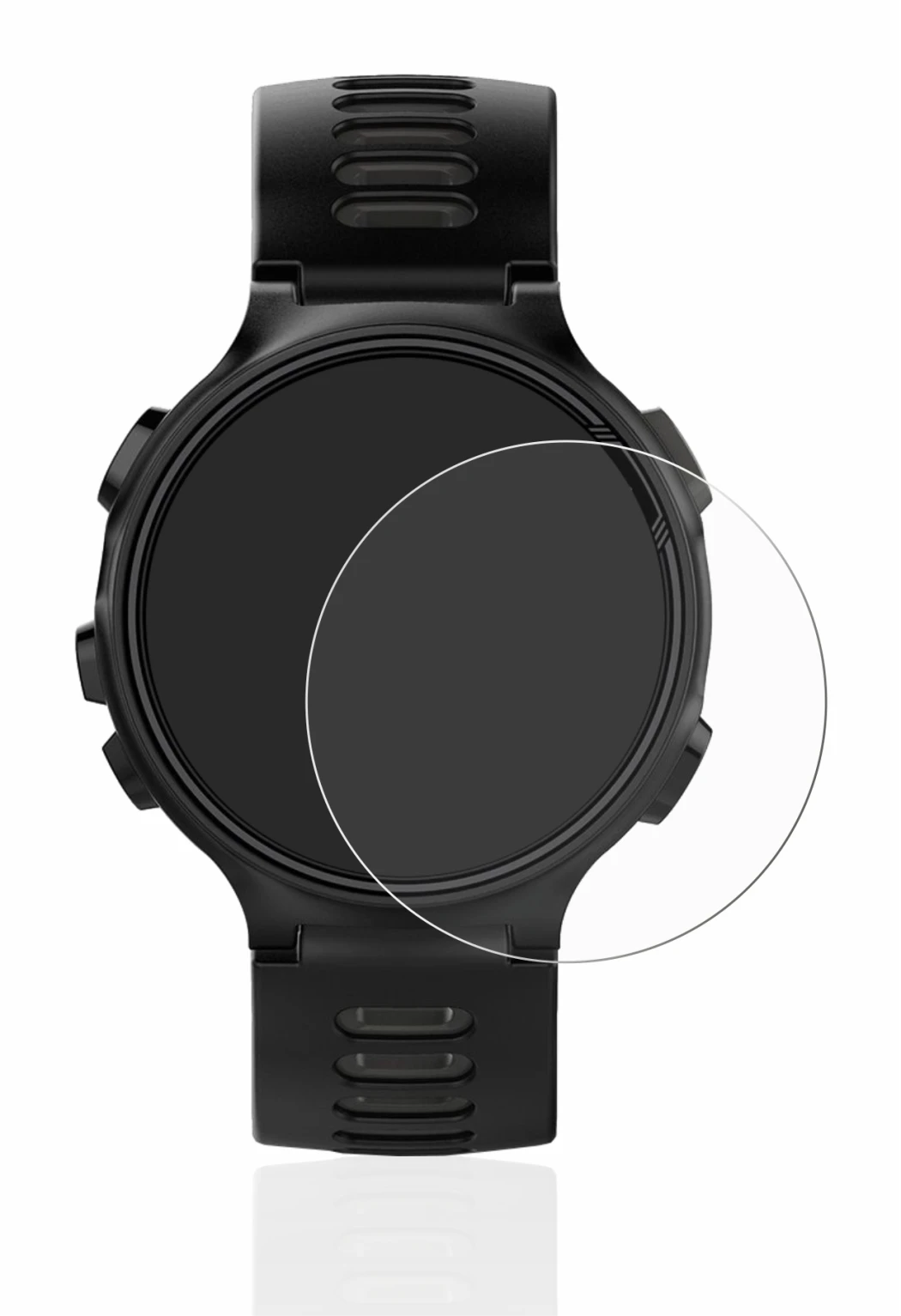 Image of the device Garmin Forerunner 735XT with a wide variety of screen protectors.
