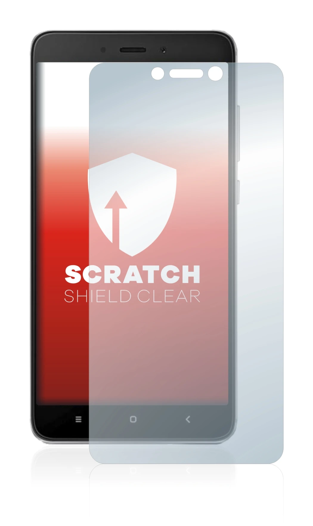 Image of the device Xiaomi Redmi Note 4 with a wide variety of screen protectors.