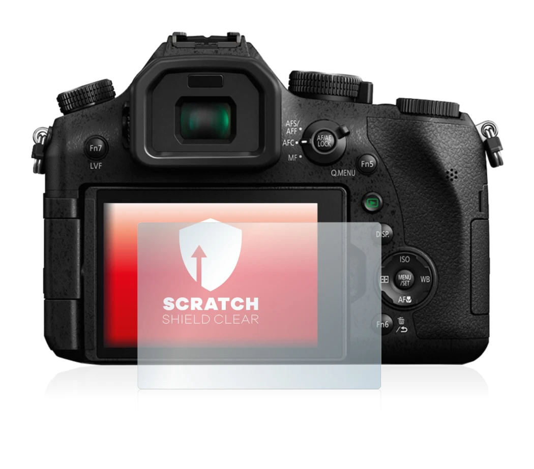 Image of the device Panasonic Lumix DMC-FZ2000 with a wide variety of screen protectors.