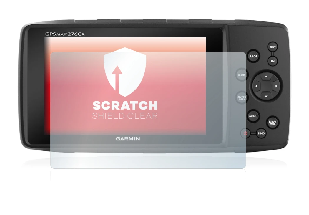 Image of the device Garmin 276Cx with a wide variety of screen protectors.