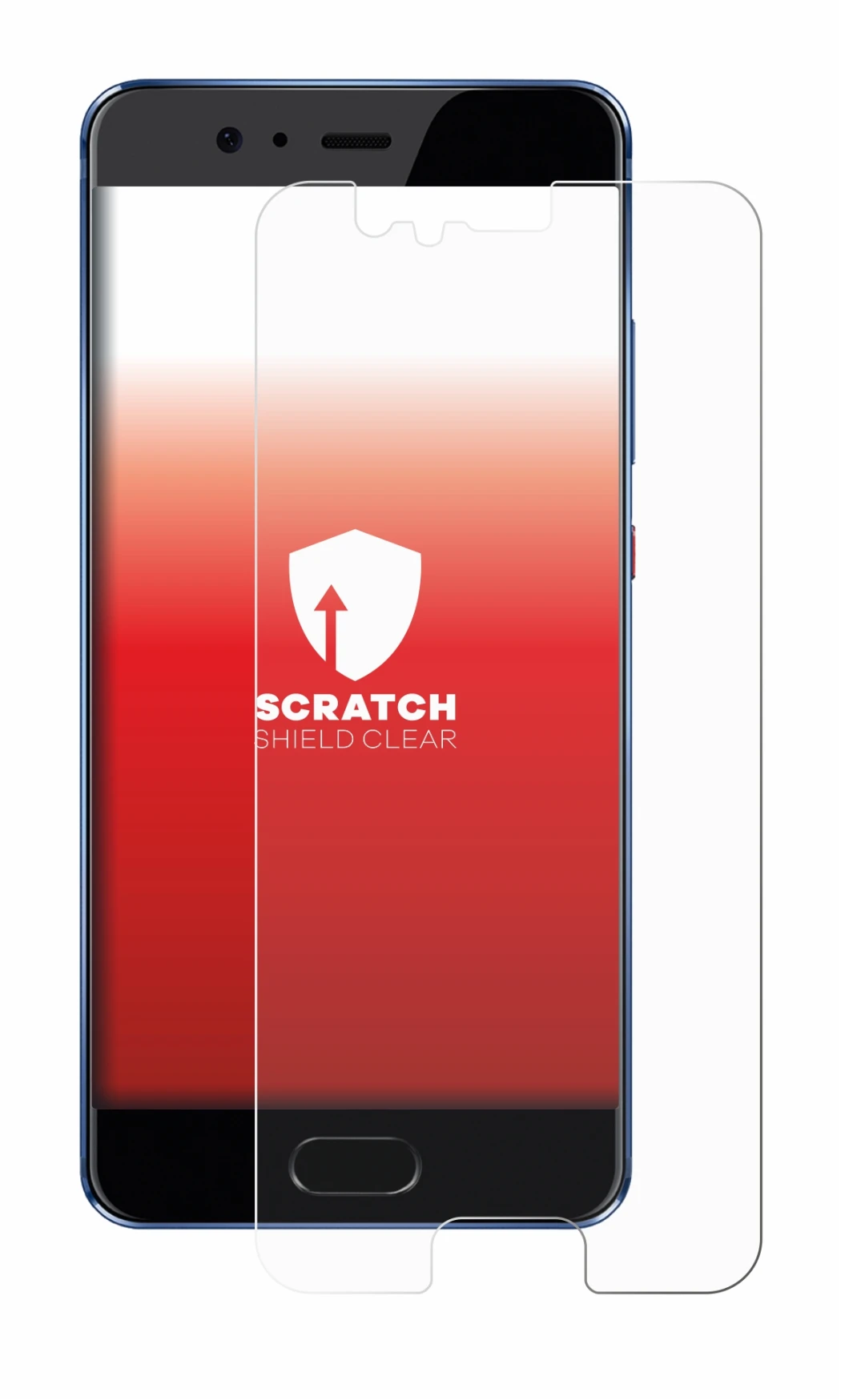 Image of the device Huawei P10 with a wide variety of screen protectors.