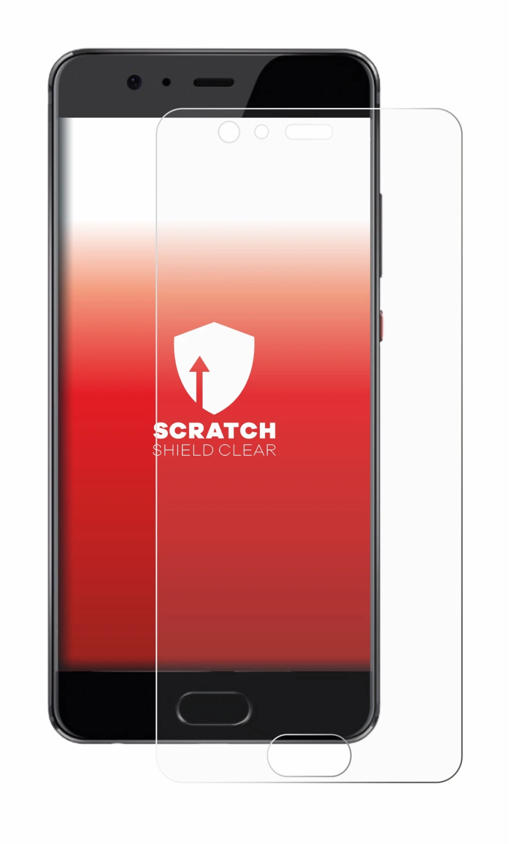 Image of the device Huawei P10 Plus with a wide variety of screen protectors.