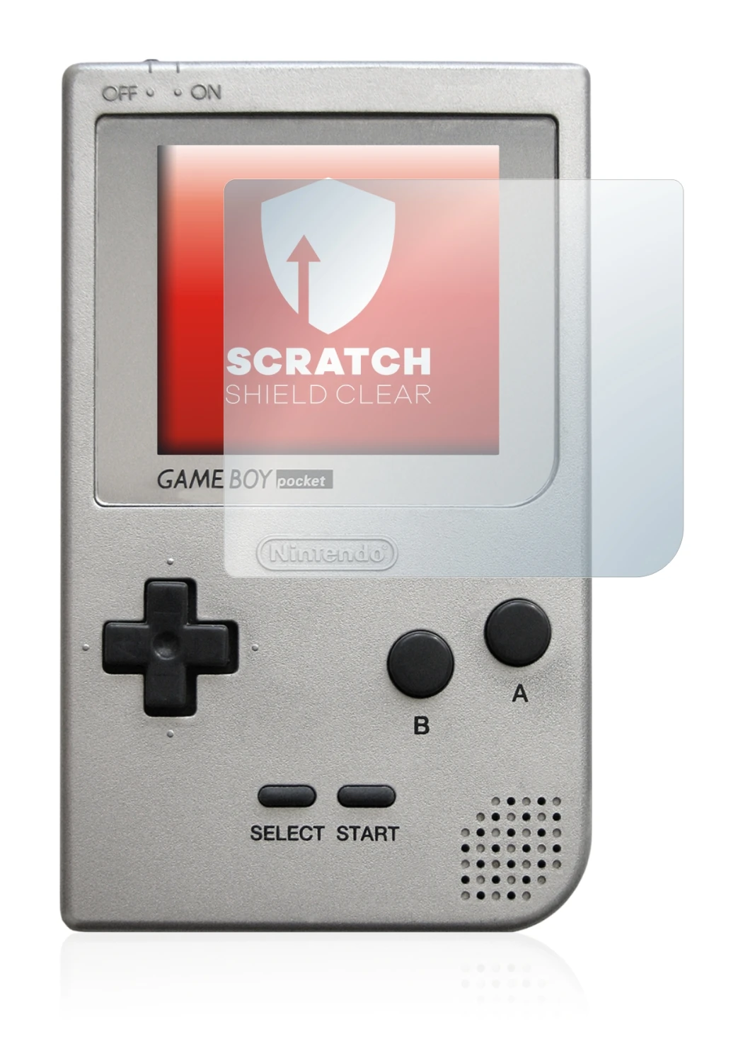 Image of the device Nintendo Gameboy Pocket with a wide variety of screen protectors.