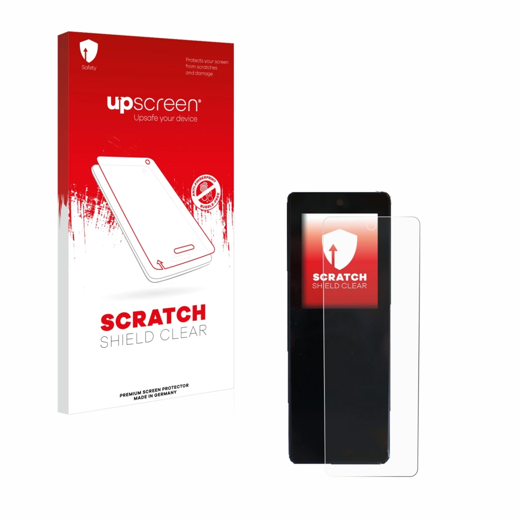 Front side of a product packaging with the brand logo upscreen. Next to it is the device Stromer ST2 Omni-Display shown with t