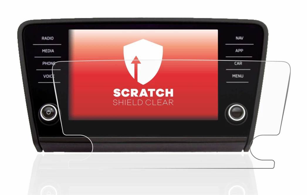 Image of the device Skoda Octavia 2017 Infotainment System with a wide variety of screen protectors.