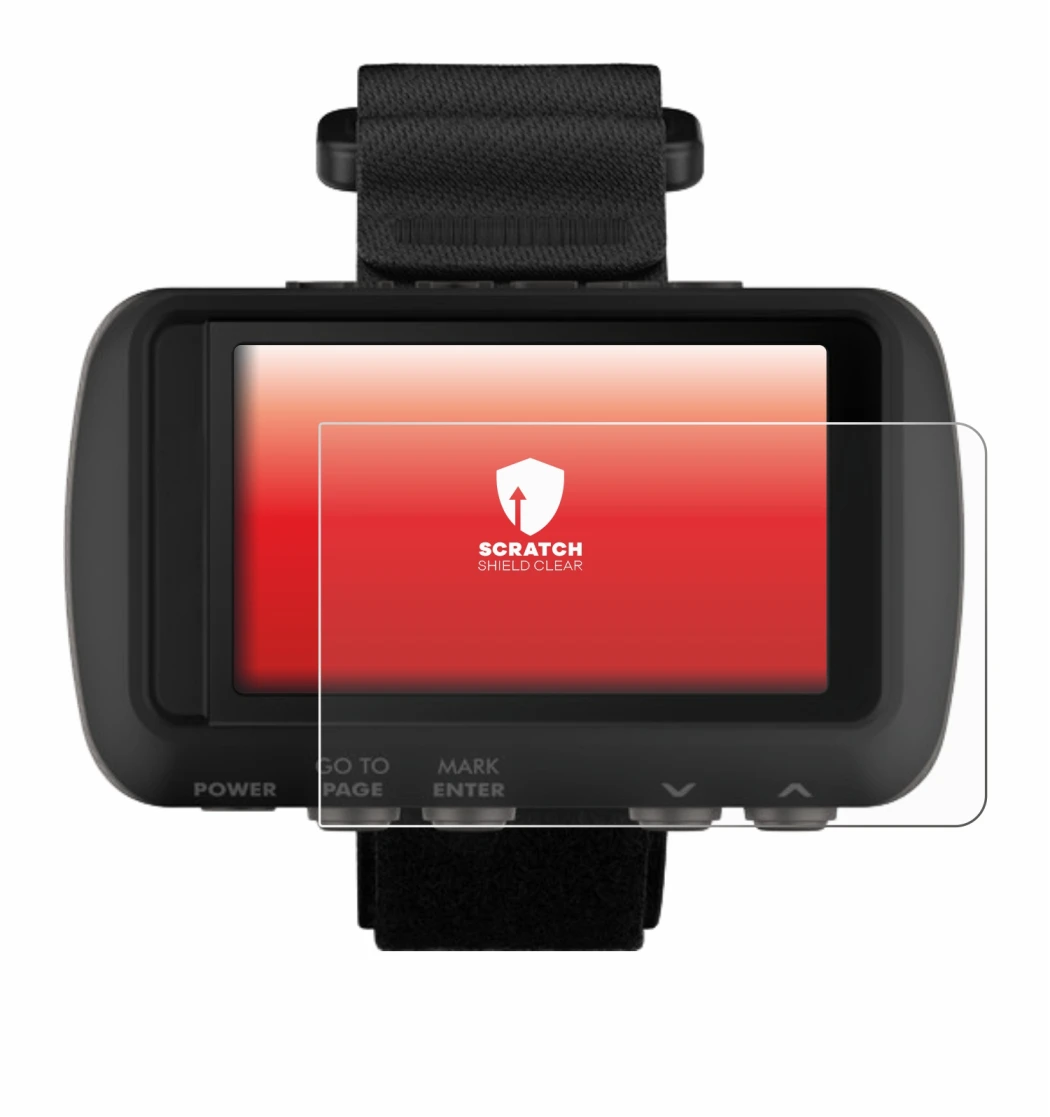 Image of the device Garmin Foretrex 601 with a wide variety of screen protectors.