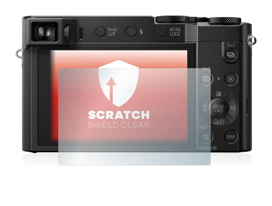 Image of the device Panasonic Lumix DMC-TZ100 with a wide variety of screen protectors.