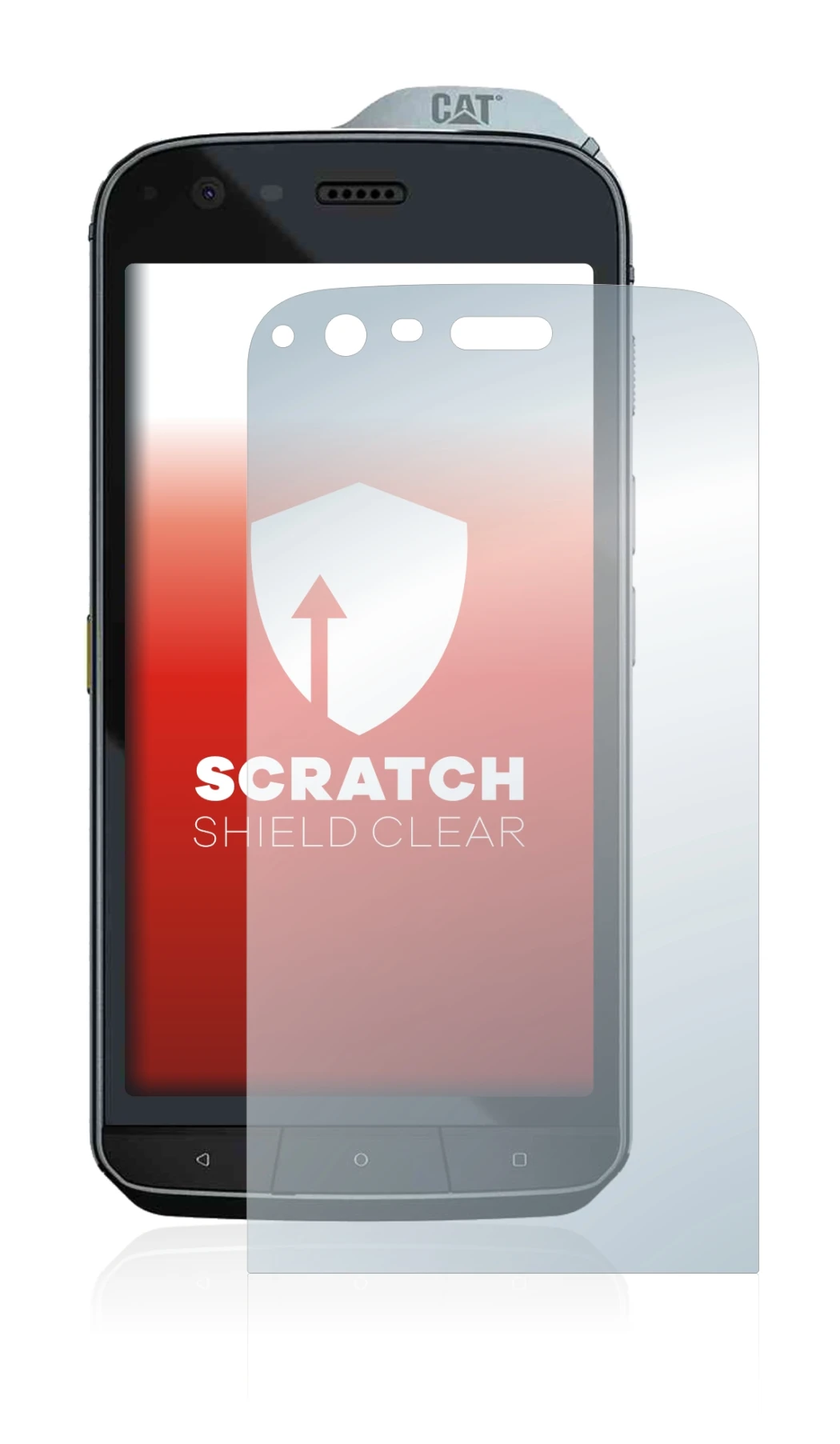 Image of the device Caterpillar Cat S61 with a wide variety of screen protectors.