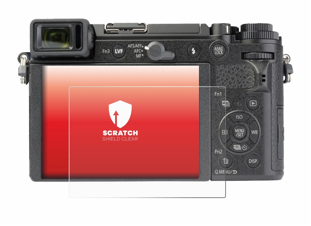 Image of the device Panasonic Lumix DC-GX9 with a wide variety of screen protectors.