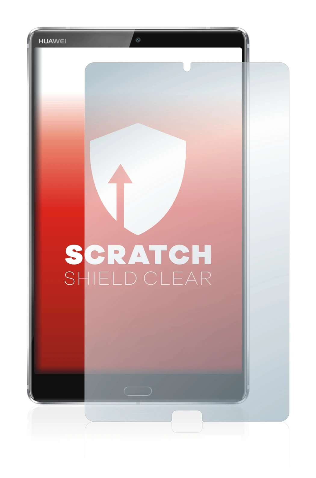 Image of the device Huawei MediaPad M5 8.4 with a wide variety of screen protectors.