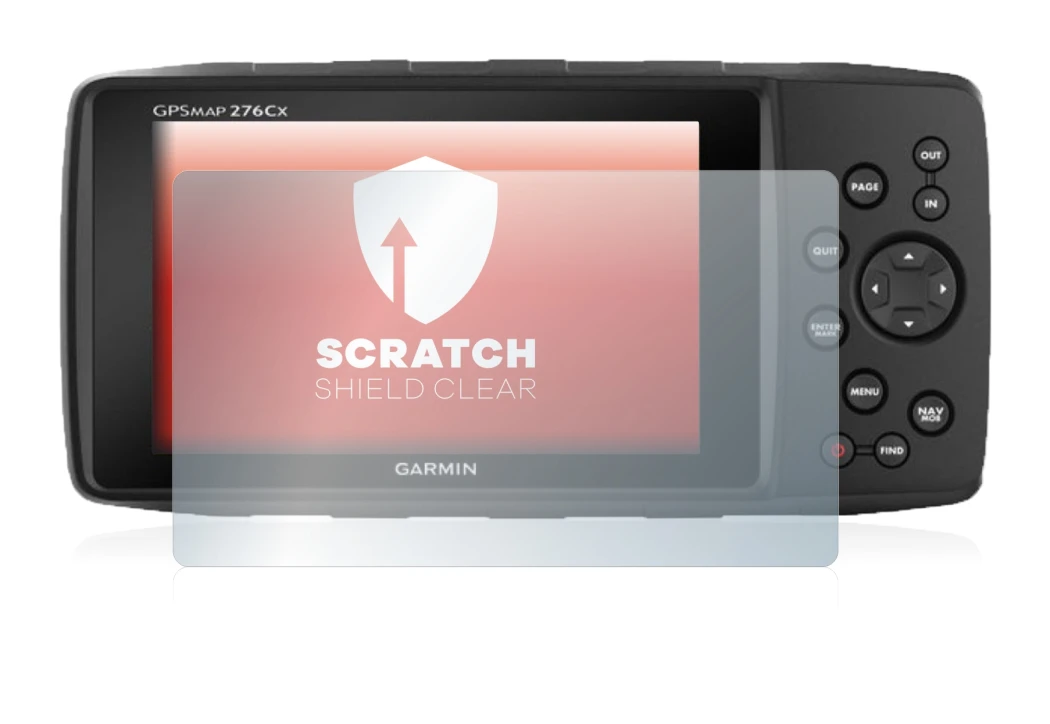 Image of the device Garmin GPSMAP 276Cx with a wide variety of screen protectors.