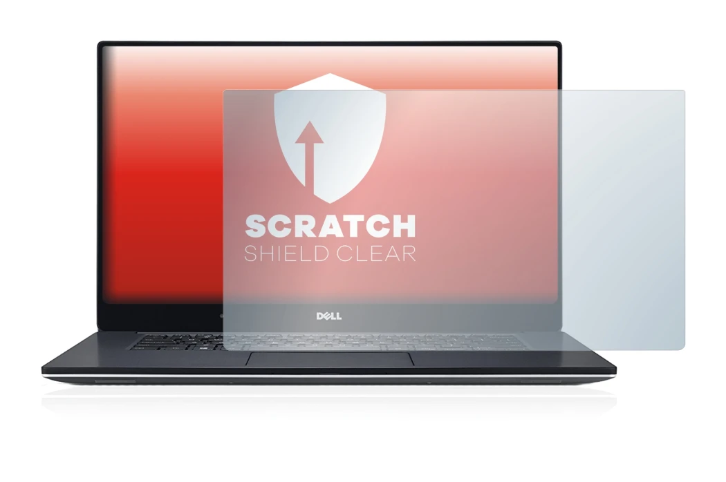 Image of the device Dell XPS 15 9560 with a wide variety of screen protectors.