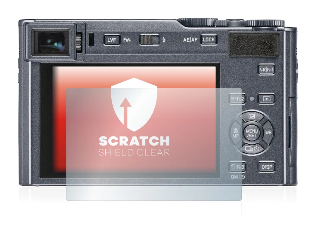 Image of the device Leica C-Lux with a wide variety of screen protectors.