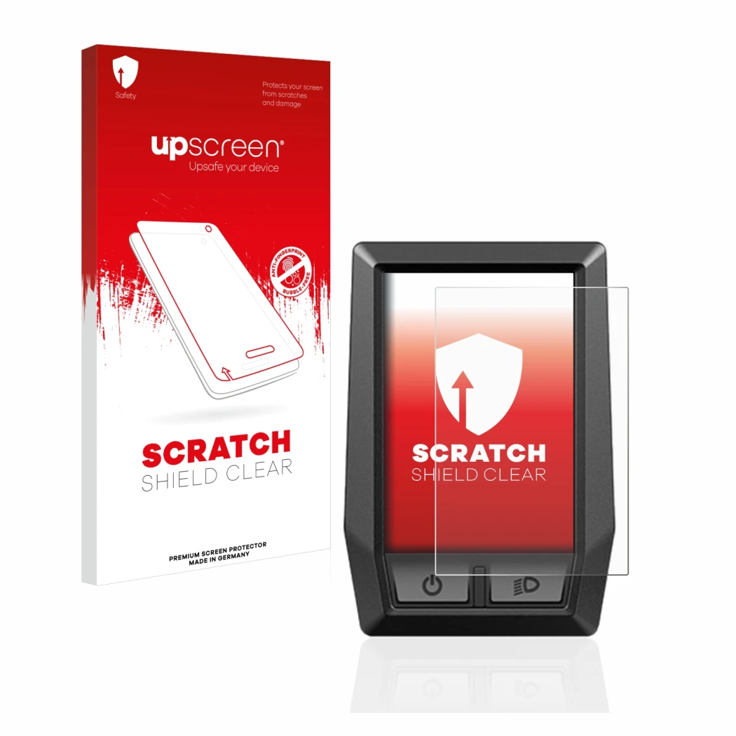 Front side of a product packaging with the brand logo upscreen. Next to it is the device Bosch Kiox shown with the correspondi