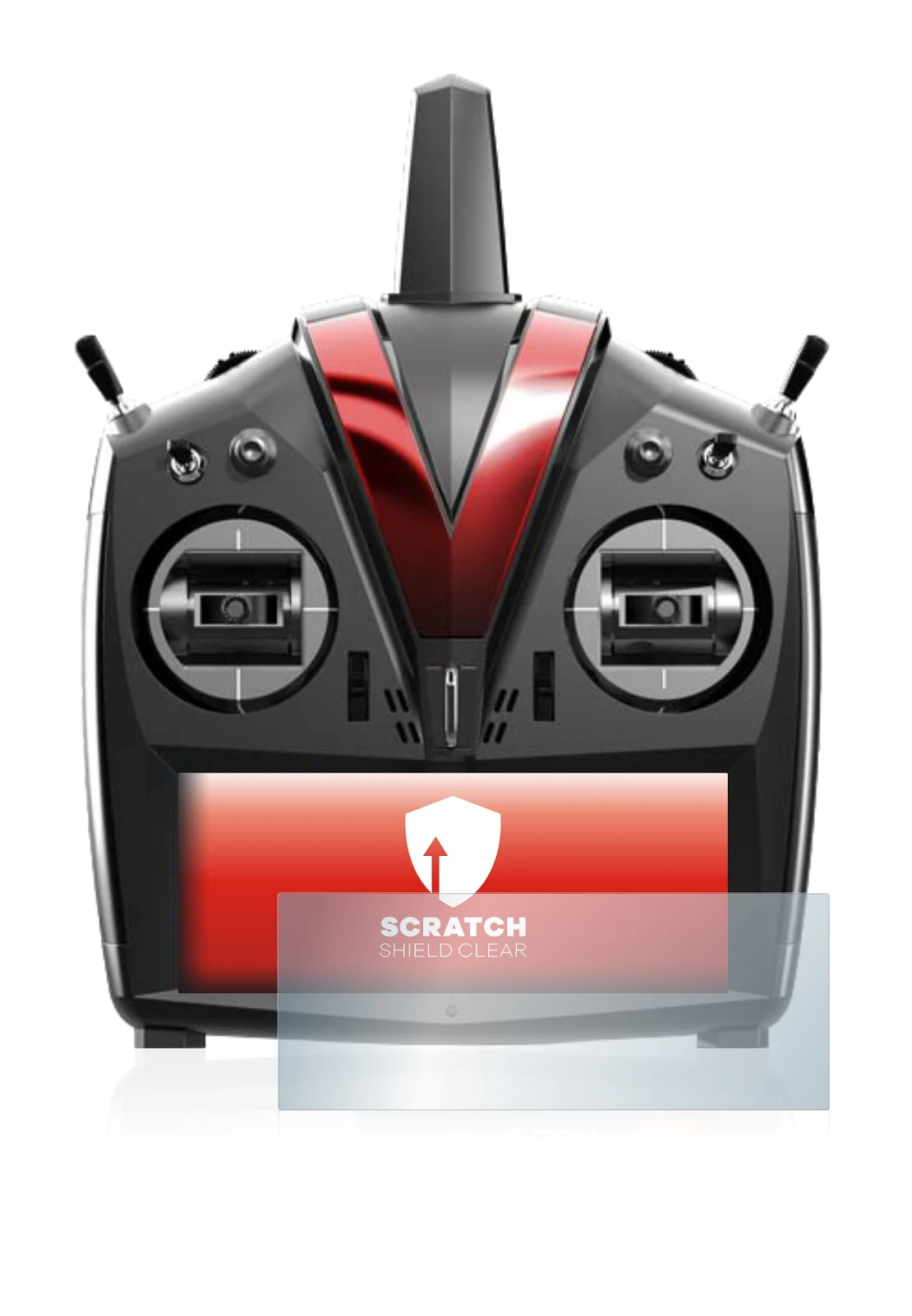 Image of the device VBar Control Touch with a wide variety of screen protectors.