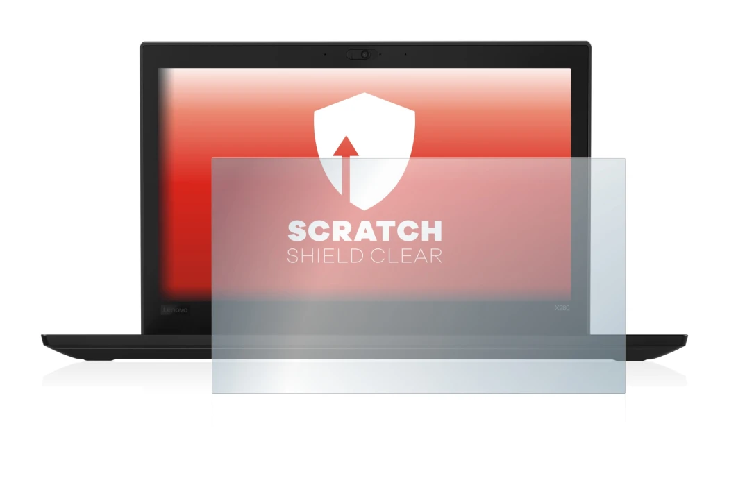 Image of the device Lenovo Thinkpad X280 with a wide variety of screen protectors.