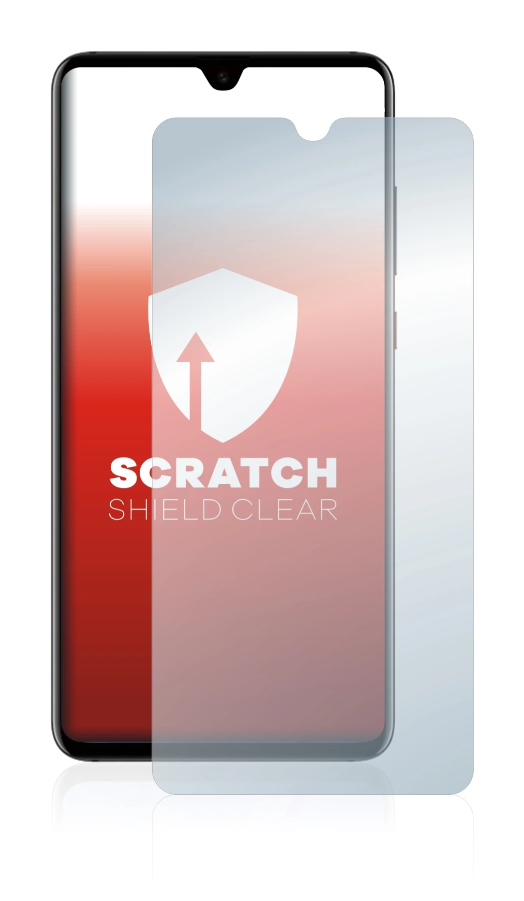 Image of the device Huawei Mate 20 with a wide variety of screen protectors.