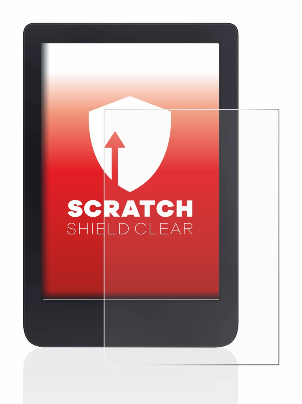 Image of the device Tolino Shine 3 with a wide variety of screen protectors.
