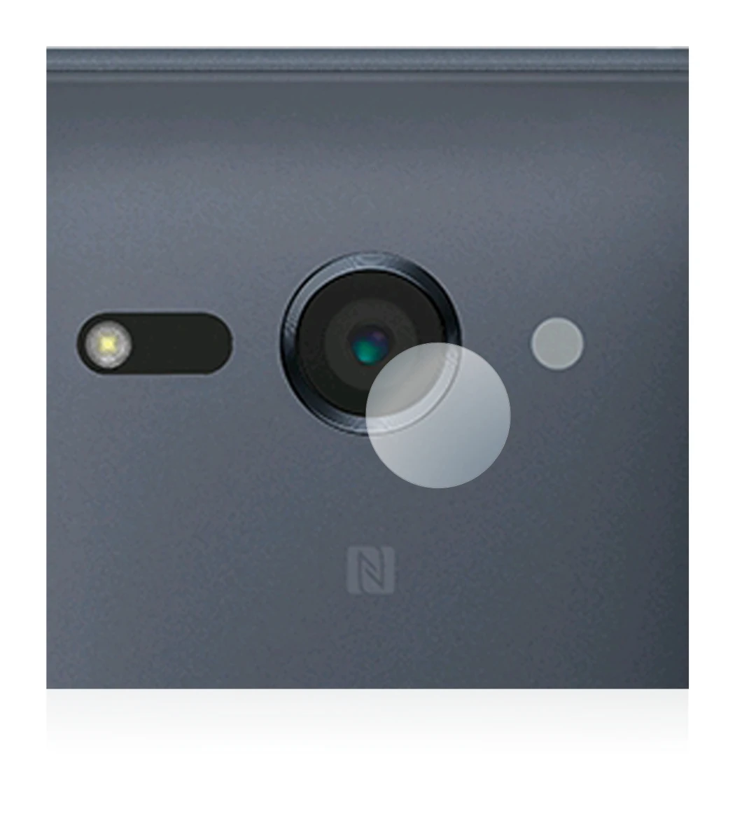 Image of the device Sony Xperia XZ2 Compact (ONLY Camera Lens) with a wide variety of screen protectors.